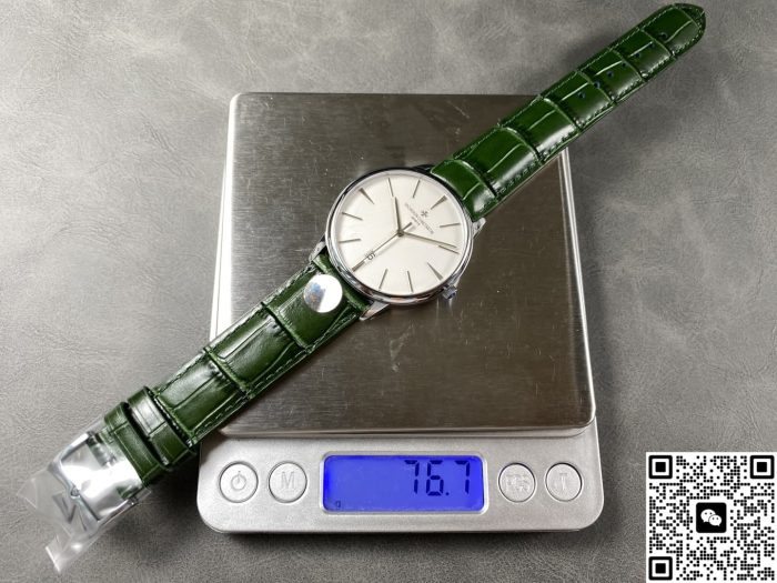 Replica Vacheron Constantin Patrimony 85180-000G-H035 VC+ Factory Alligator - Image 11