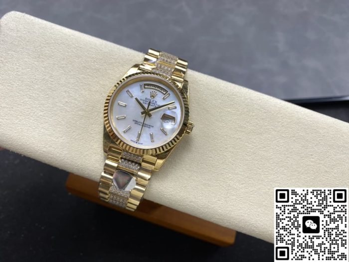 Replica Rolex Day-Date m128238-0124 8+ Factory Mother of Pearl - Image 12