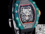 Replica Richard Mille RM21-01 RM Factory Tourbillon Green case - Image 4