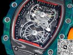 Replica Richard Mille RM21-01 RM Factory Tourbillon Green case - Image 5