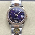 Replica Rolex Datejust m278381rbr-0019 AR Factory Oystersteel Strap