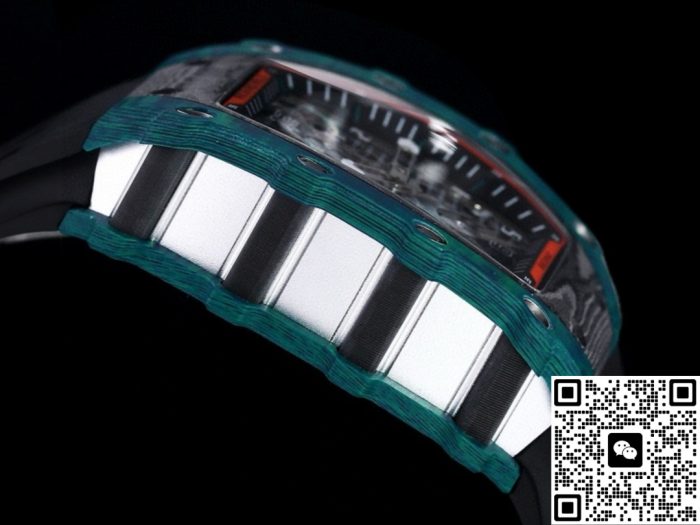 Replica Richard Mille RM21-01 RM Factory Tourbillon Green case - Image 6