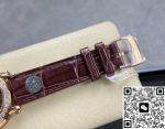Replica Chopard HAPPY DIAMONDS 277473-5008 YF Factory Dark brown strap - Image 19
