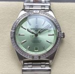 Replica Breitling Chronomat A10380591L1A1 BLS Factory Green Dial