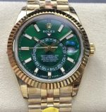 Replica Rolex Sky-Dweller M336938-0008 NOOB Factory Green Dial - Image 11