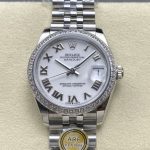 Replica Rolex Datejust m278384rbr-0014 AR Factory White dial