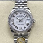 Replica Rolex Datejust m278384rbr-0014 AR Factory White dial - Image 11
