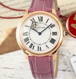 Replica Cartier RONDE DE CARTIER WGRN0012 AF Factory Roman numerals