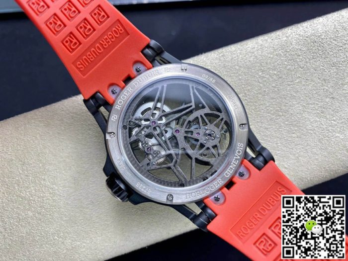Replica Roger Dubuis Excalibur RDDBEX0549 BBR Factory Red Strap Strap - Image 8