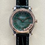 Replica Chopard HAPPY SPORT 278573-6032 YF Factory Green Dial