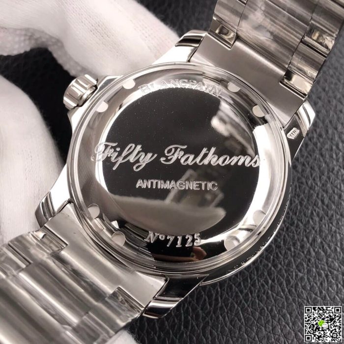 Replica Blancpain Fifty Fathoms 5015 ZF Factory Black Dial - Image 8