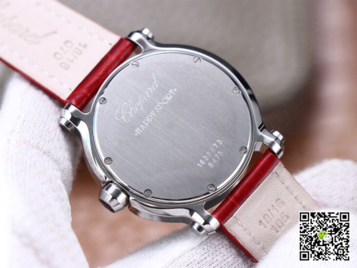 Replica Chopard Happy Sport 278492-9001 YF Factory Stainless Steel Bezel - Image 8