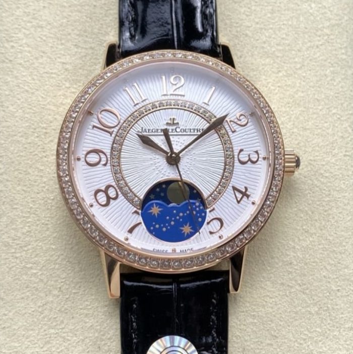 Replica Jaeger-LeCoultre Rendez-Vous 357243J OMF Factory Moon Phase - Image 1