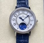 Replica Jaeger-LeCoultre Rendez-Vous 357843J OMF Factory Blue strap - Image 10