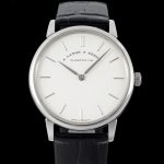 Replica A Lange Sohne Saxonia 201.027-LS2013AM F8 Factory V3 Silvery white dial