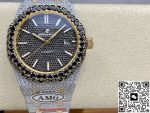 Replica Audemars Piguet Royal Oak 15400OR.025 AMG Factory Black Dial - Image 2