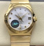Replica Omega Constellation 123.50.38.21.52.002 OM Factory Silver dial - Image 11