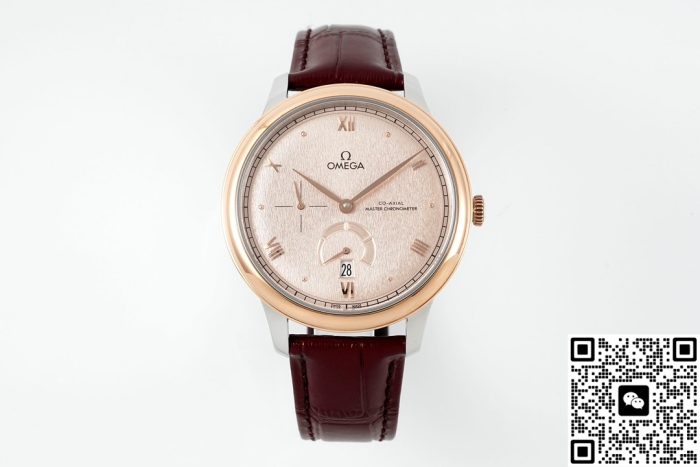 Replica Omega De Ville 434.23.41.21.09.001 MKS Factory Dark brown strap - Image 2