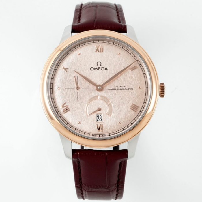 Replica Omega De Ville 434.23.41.21.09.001 MKS Factory Dark brown strap - Image 1