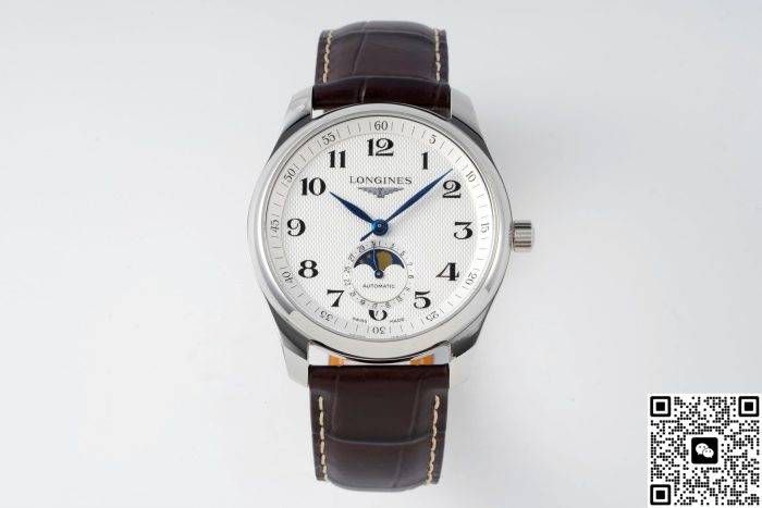 Replica Longines Master Collection L2.409.4.78.3 APS Factory Blue steel hands - Image 2