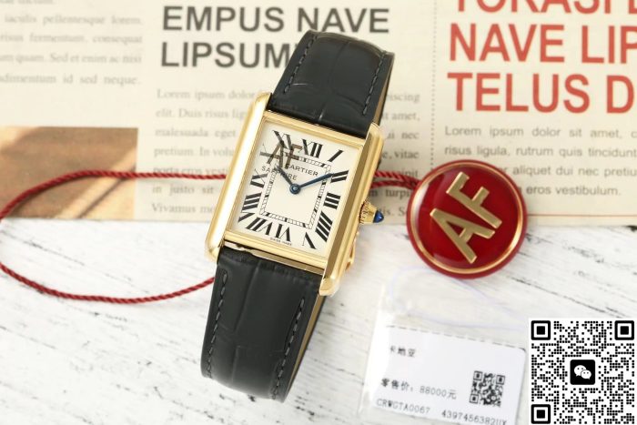 Replica Cartier Tank WGTA0067 AF Factory Beaded crown - Image 2