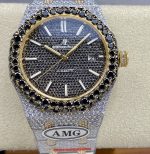 Replica Audemars Piguet Royal Oak 15400OR.025 AMG Factory Black Dial