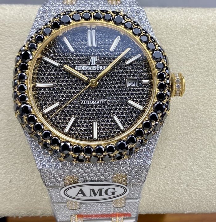 Replica Audemars Piguet Royal Oak 15400OR.025 AMG Factory Black Dial - Image 1