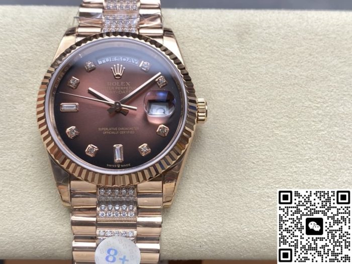 Replica Rolex Day-Date m128235-0038 8+ Factory Weekly display - Image 2