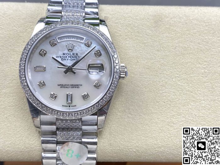 Replica Rolex Day-Date m128349rbr-0014 8+ Factory Mother of Pearl - Image 2