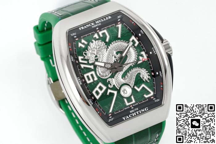 Replica Franck Muller Vanguard ABF Factory Green dial - Image 4