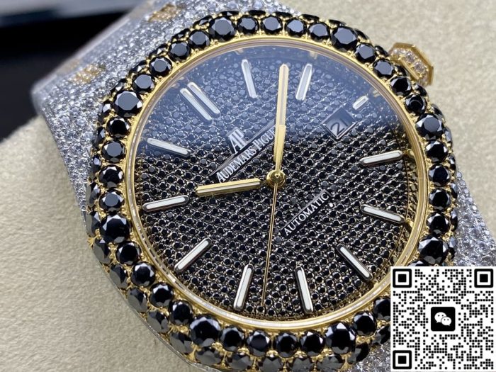 Replica Audemars Piguet Royal Oak 15400OR.025 AMG Factory Black Dial - Image 3
