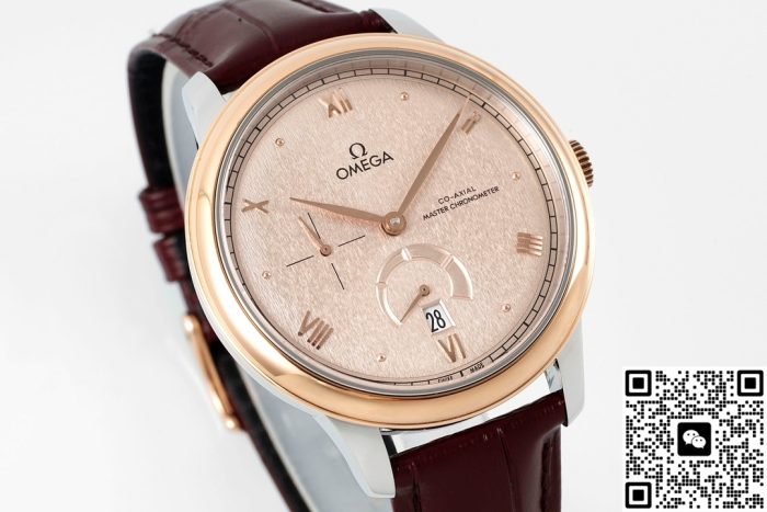 Replica Omega De Ville 434.23.41.21.09.001 MKS Factory Dark brown strap - Image 3
