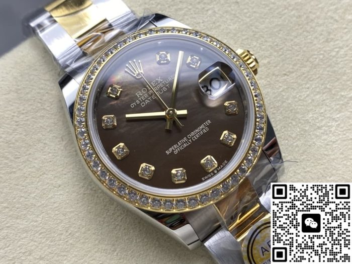 Replica Rolex Datejust m278383rbr-0023 AR Factory Black Dial - Image 3