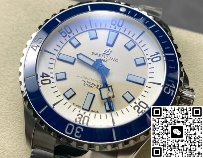 Replica Breitling Superocean A17375E71G1A1 TF Factory Curved sapphire crystal - Image 2