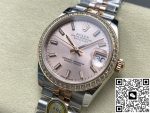 Replica Rolex Datejust m278381rbr-0010 AR Factory Rose gold dial - Image 4