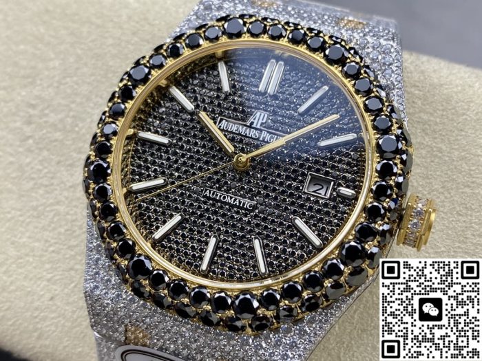 Replica Audemars Piguet Royal Oak 15400OR.025 AMG Factory Black Dial - Image 4