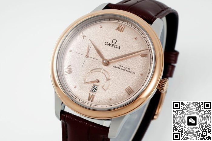 Replica Omega De Ville 434.23.41.21.09.001 MKS Factory Dark brown strap - Image 5