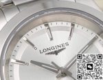 Replica Longines Concas L3.430.4.72.6 AF Factory Silver strap - Image 15