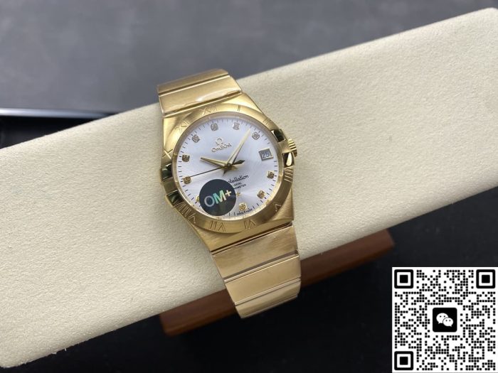 Replica Omega Constellation 123.50.38.21.52.002 OM Factory Silver dial - Image 6