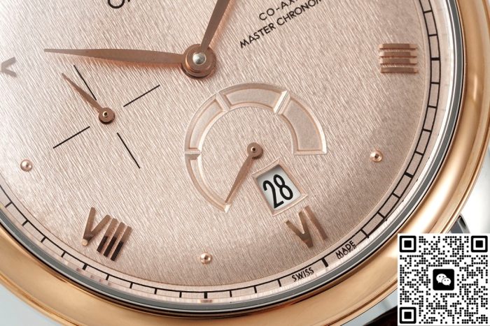 Replica Omega De Ville 434.23.41.21.09.001 MKS Factory Dark brown strap - Image 8