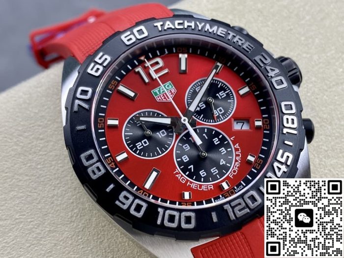 Replica TAG Heuer F1 CAZ101AN.FT8055 Red dial - Image 4