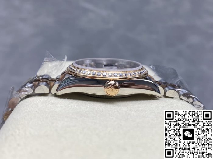 Replica Rolex Datejust m278381rbr-0010 AR Factory Rose gold dial - Image 9