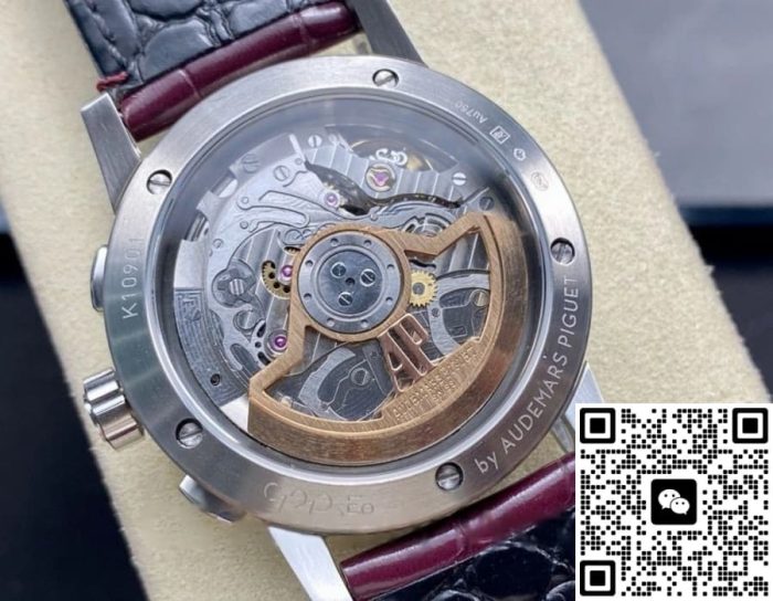 Replica Audemars Piguet CODE 11.59 26393BC.OO.A068CR.01.99 OMF Factory Burgundy dial - Image 9