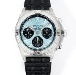 Replica Breitling Chronomat PB0134101C1S2 BLS Factory rubber strap - Image 11