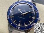Replica Omega Seamaster 234.30.41.21.03.001 VS Factory Silver strap - Image 13