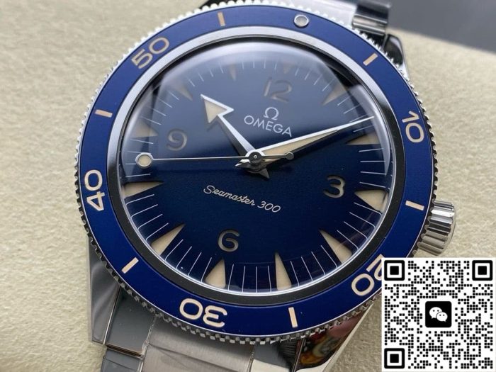 Replica Omega Seamaster 234.30.41.21.03.001 VS Factory Silver strap - Image 3