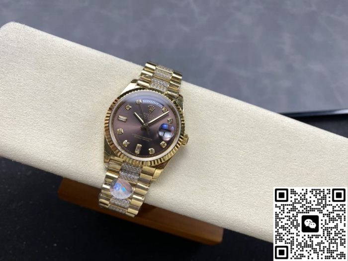 Replica Rolex Day-Date m128238-0024 8+ Factory Dark grey dial - Image 12