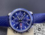 Replica Chopard MILLE MIGLIA 168571-3007 V7 Factory Calfskin leather strap - Image 4