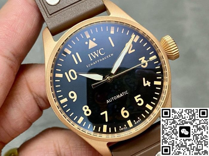Replica IWC Pilot’s Watch IW329703-001 M+ Factory Black Dial - Image 2