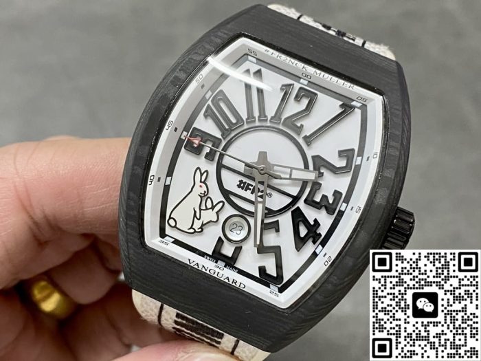 Replica Franck Muller MEN’S COLLECTION V46 SC OG ABF factory White dial - Image 4